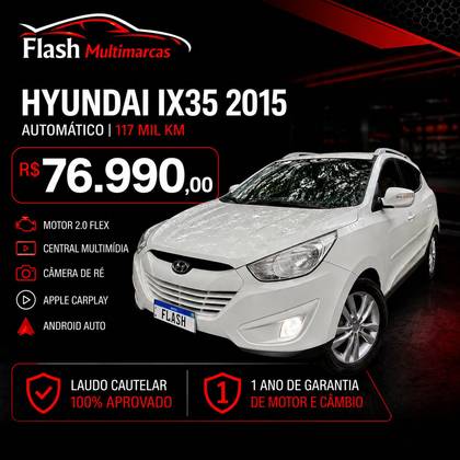 HYUNDAI IX35 2.0 MPFI GLS 16V FLEX 4P AUTOMÁTICO HYUNDAI IX35 2.0 MPFI GLS 16V FLEX 4P AUTOMÁTICO